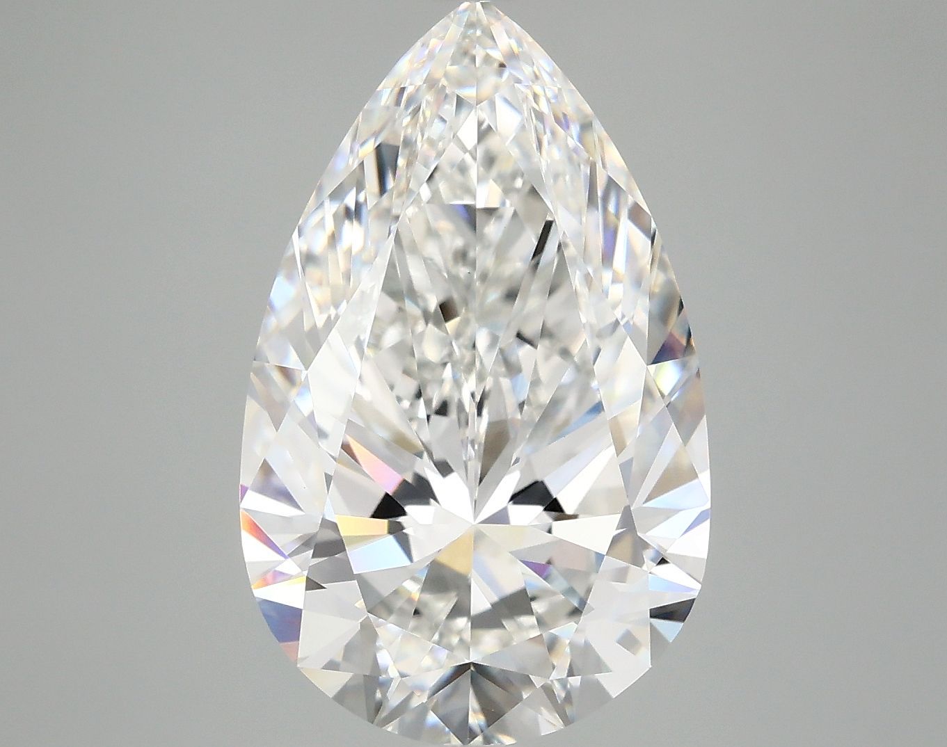 6.01 ct. pear Lab Grown Diamond front image