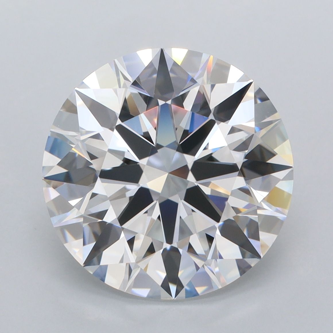 6.10 ct. round Lab Grown Diamond front image