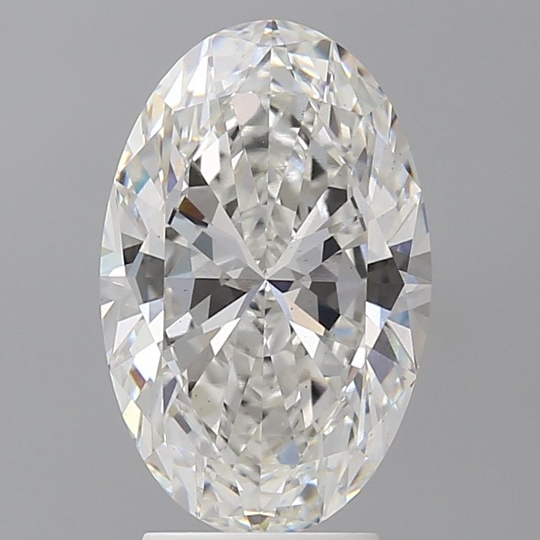 3.57 ct. oval Lab Grown Diamond front image