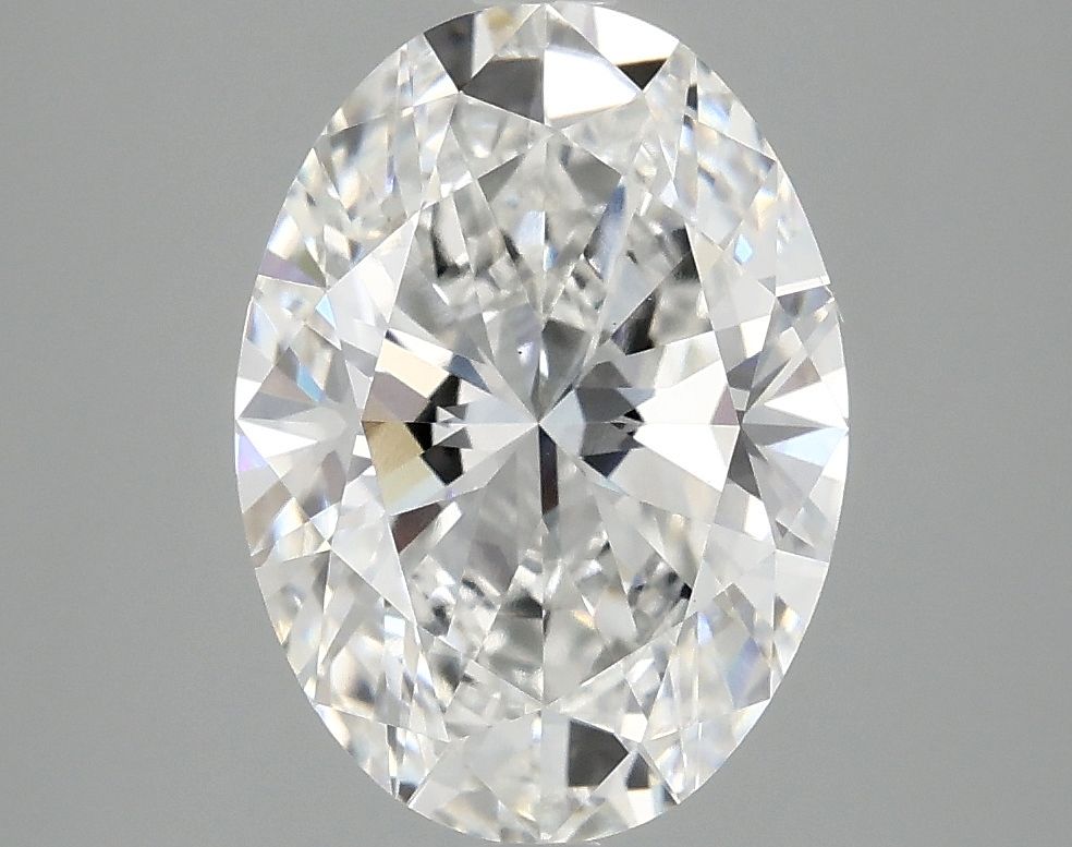 3.07 ct. oval Lab Grown Diamond front image