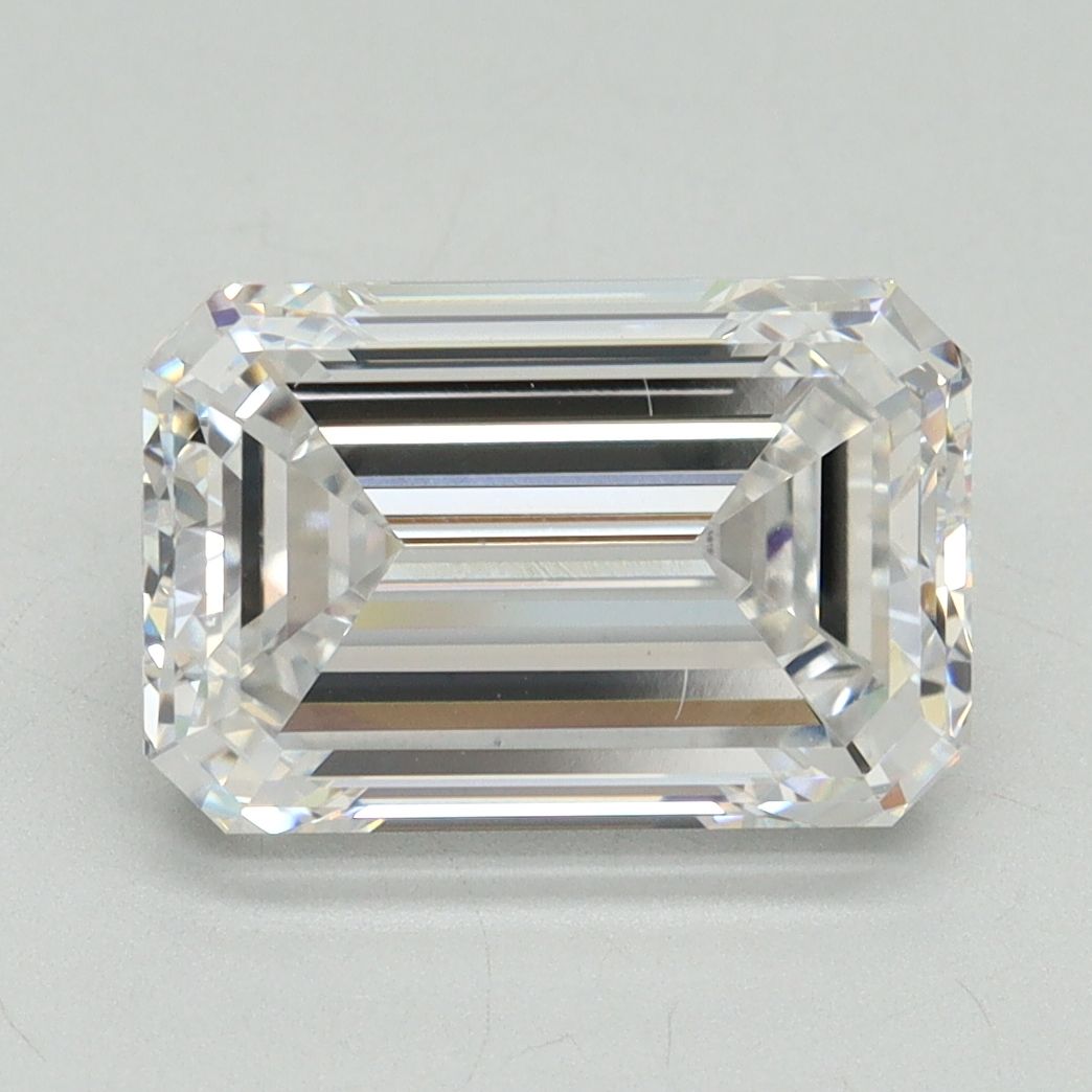 4.02 ct. emerald Lab Grown Diamond front image