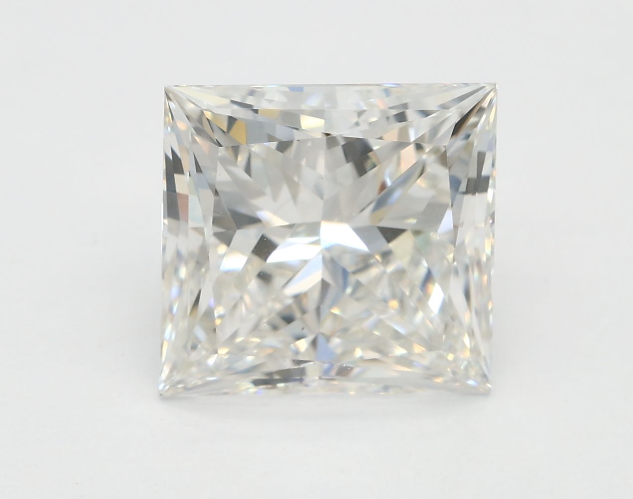3.50 ct. princess Lab Grown Diamond front image