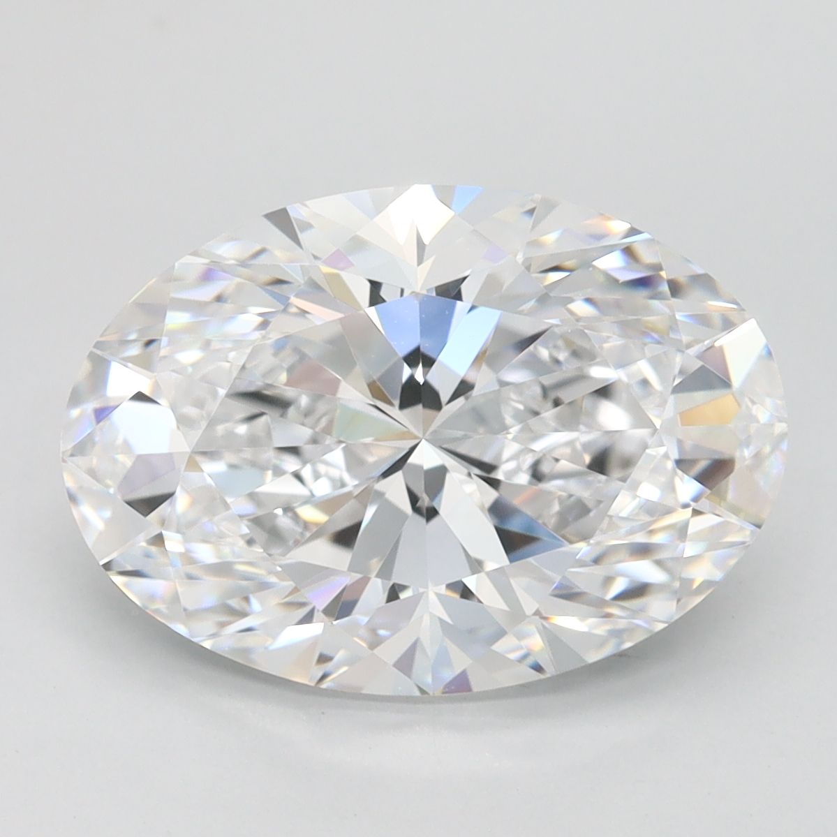 3.80 ct. oval Lab Grown Diamond front image