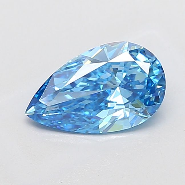 1.51 CT Fancy Vivid Blue PEAR