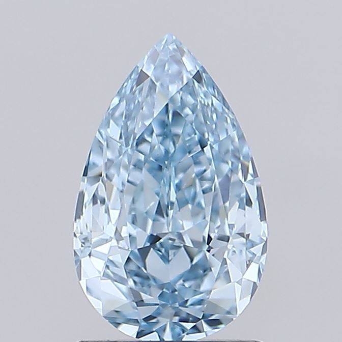 1.54 CT Fancy Vivid Blue PEAR