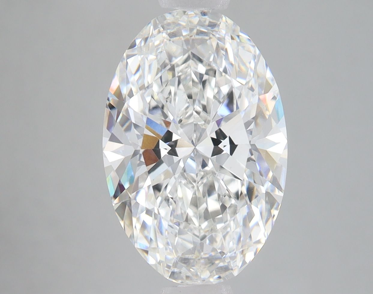 3.65 ct. oval Lab Grown Diamond front image