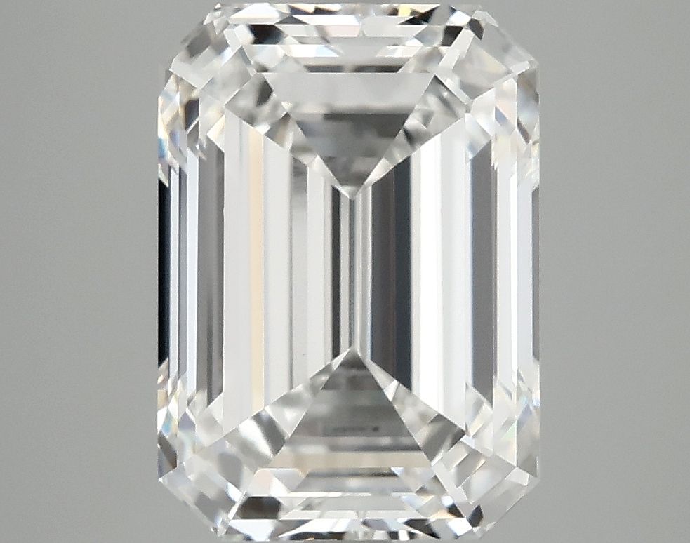 5.04 ct. emerald Lab Grown Diamond front image