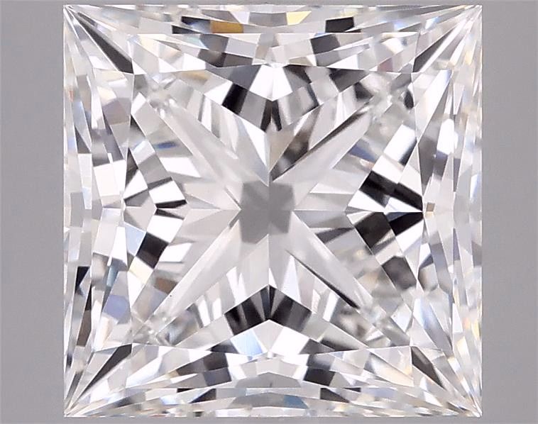 3.92 ct. princess Lab Grown Diamond front image