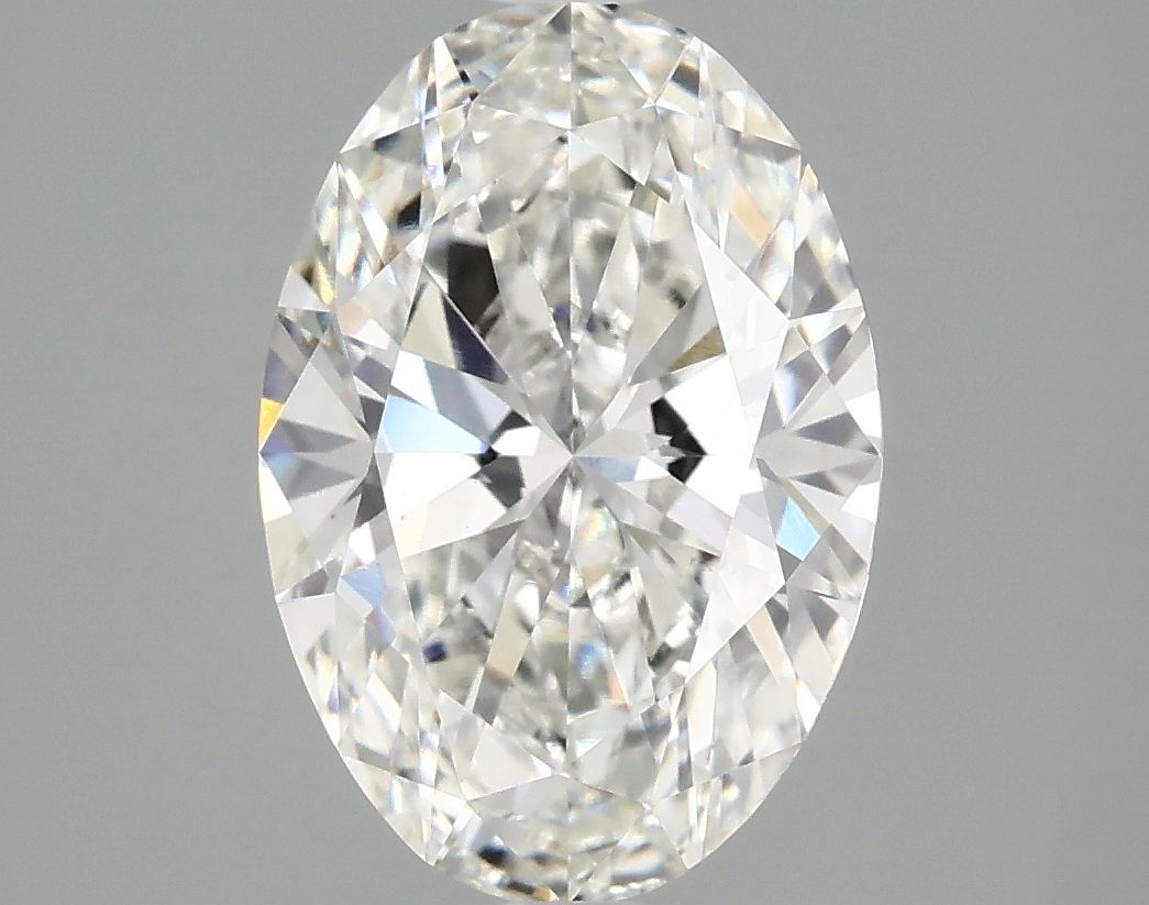 2.87 ct. oval Lab Grown Diamond front image