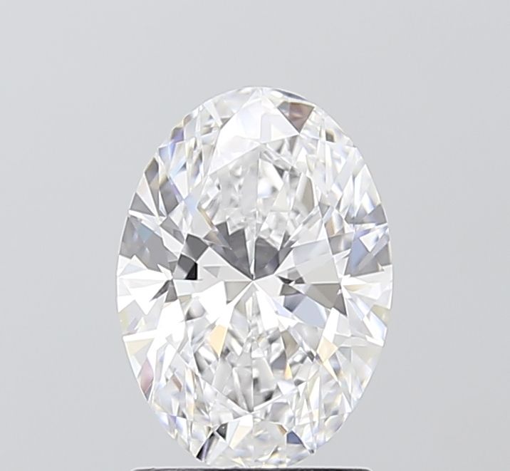 1.59 ct. oval Lab Grown Diamond front image