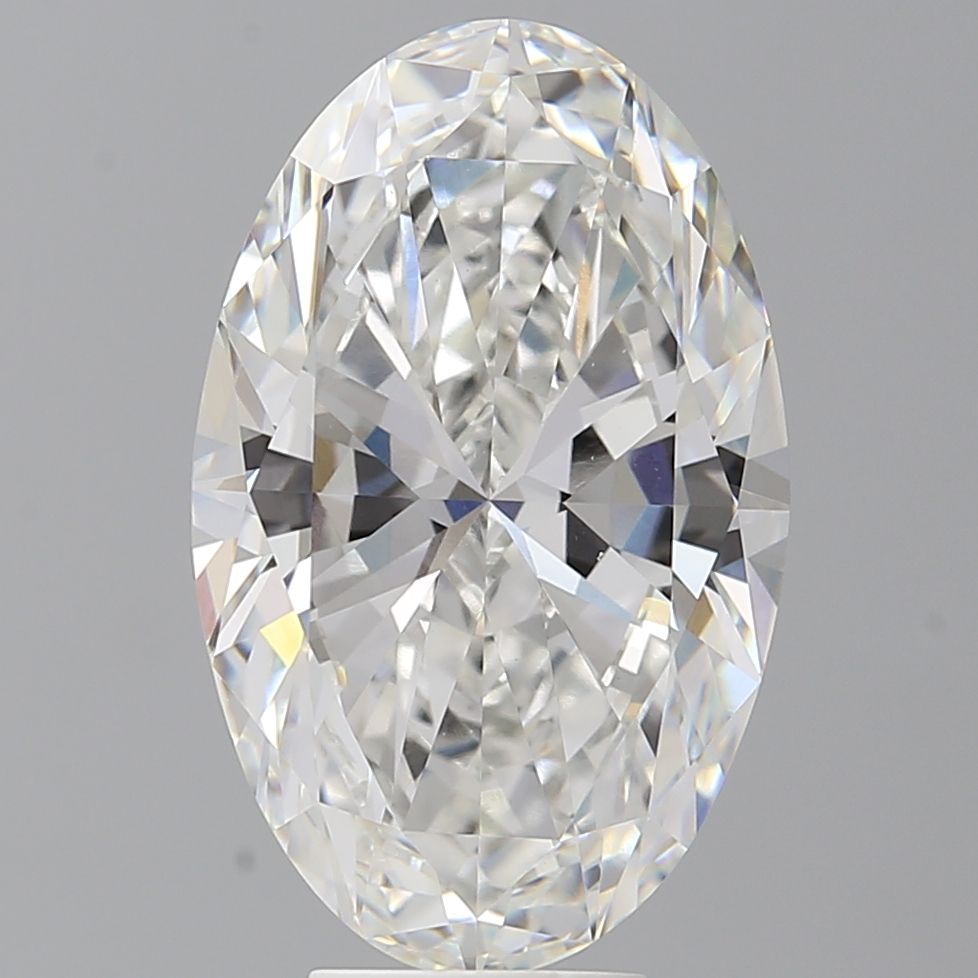 7.06 ct. oval Lab Grown Diamond front image