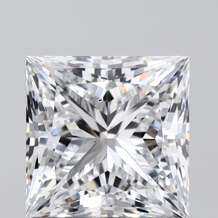 1.56 ct. princess Lab Grown Diamond front image