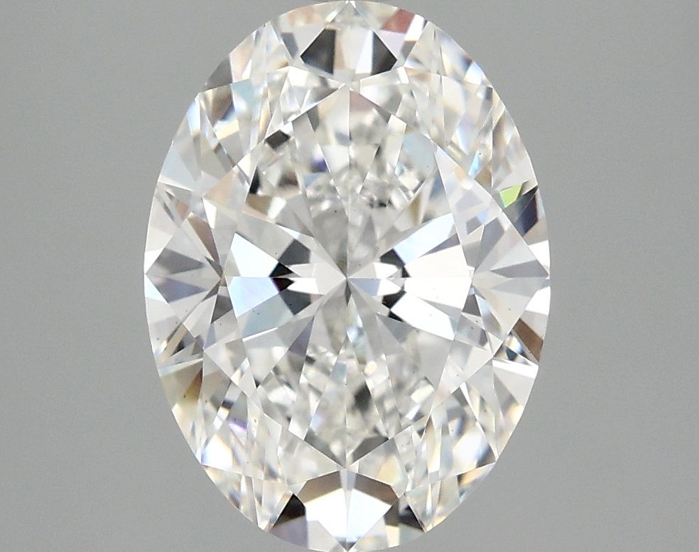 3.02 ct. oval Lab Grown Diamond front image