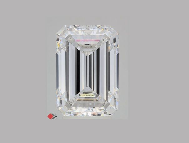 5.01 ct. emerald Lab Grown Diamond front image