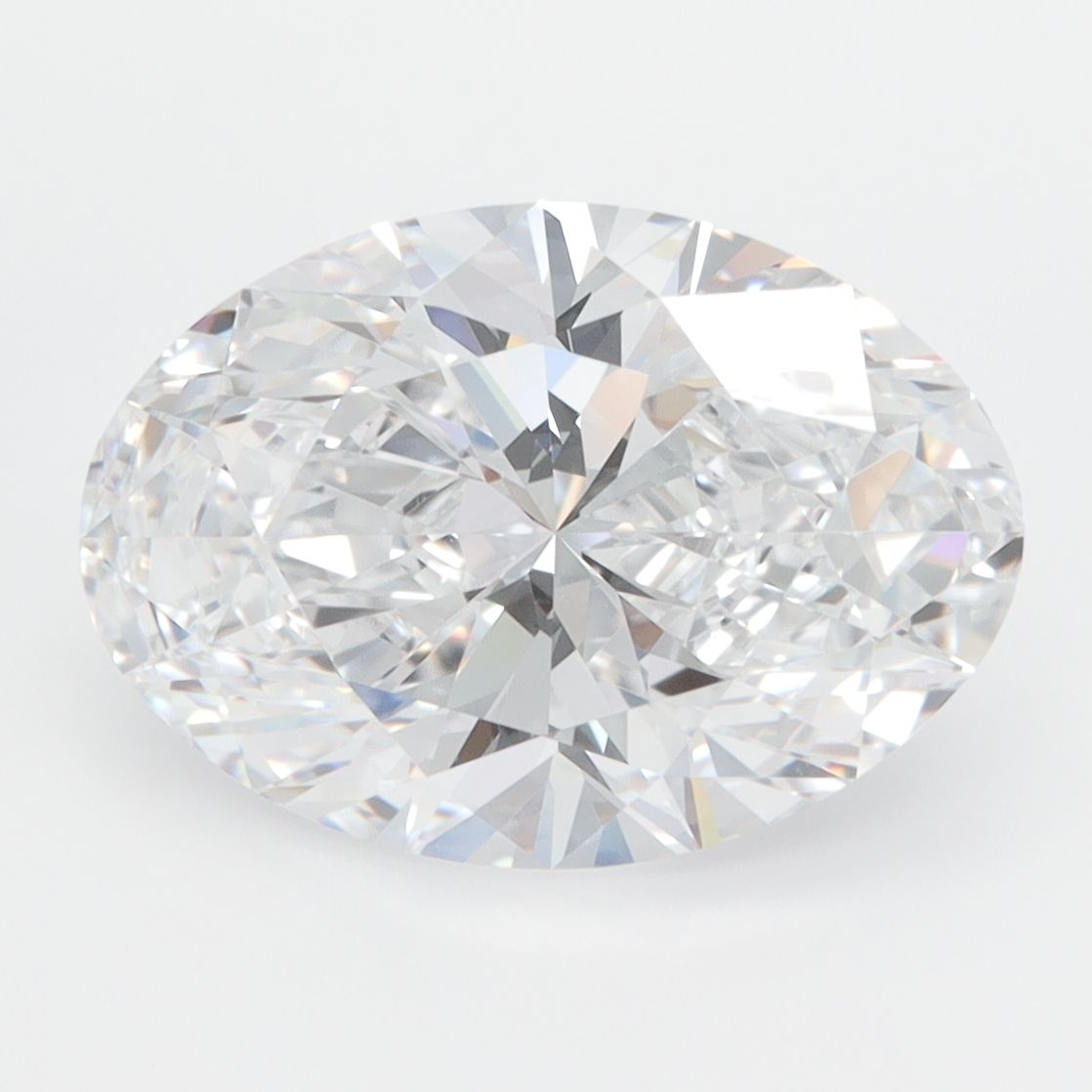 4.43 ct. oval Lab Grown Diamond front image