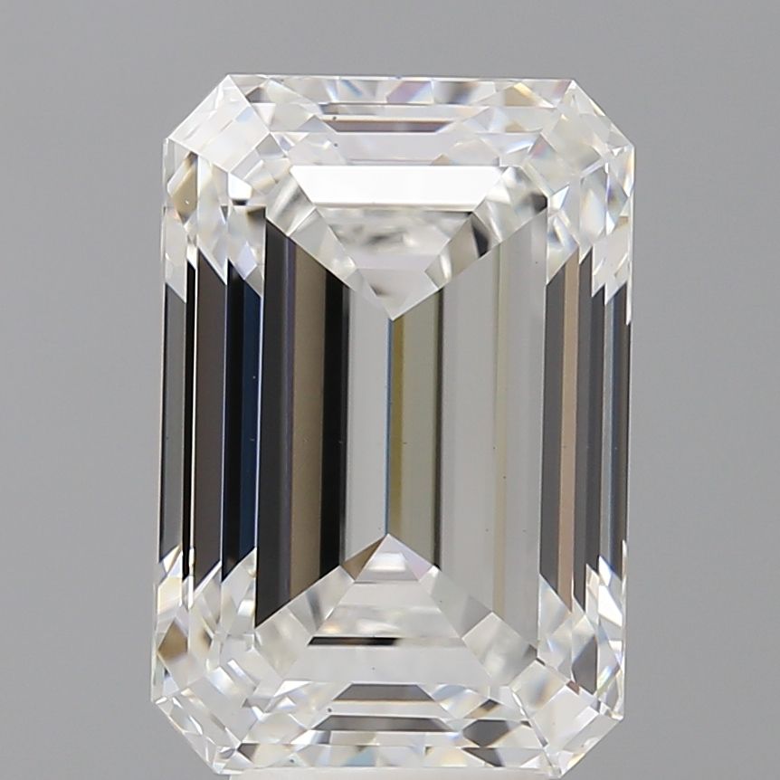 7.02 ct. emerald Lab Grown Diamond front image