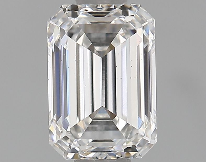 0.83 ct. emerald Lab Grown Diamond front image