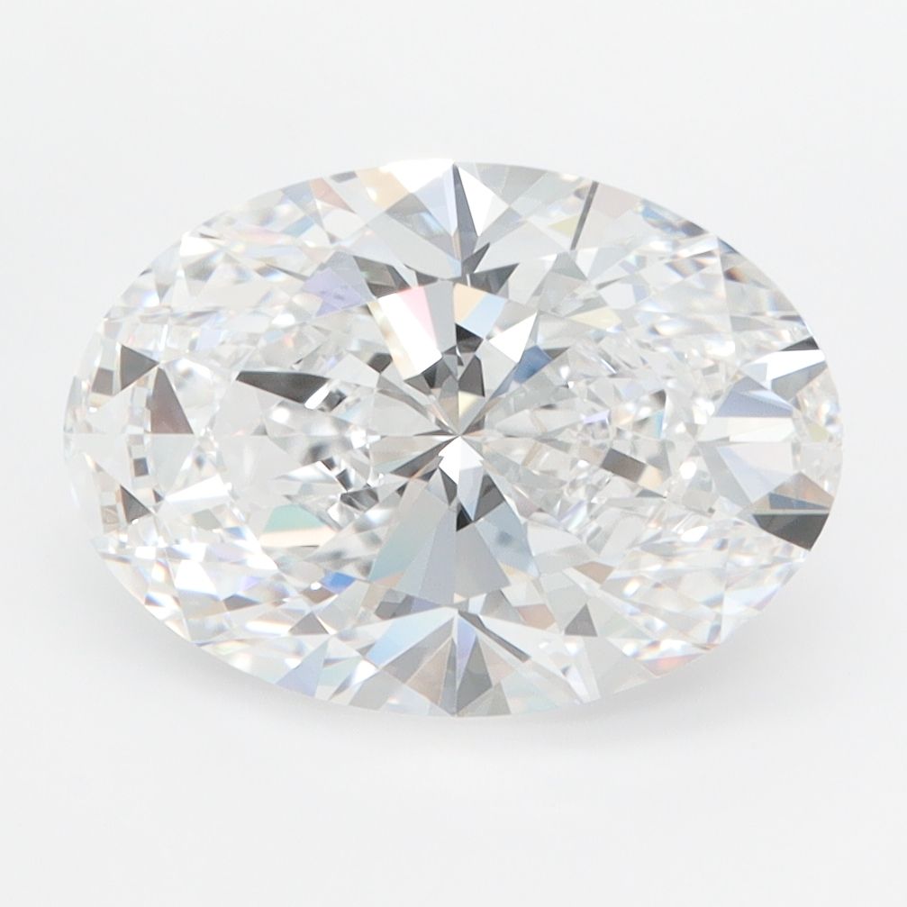 3.38 ct. oval Lab Grown Diamond front image