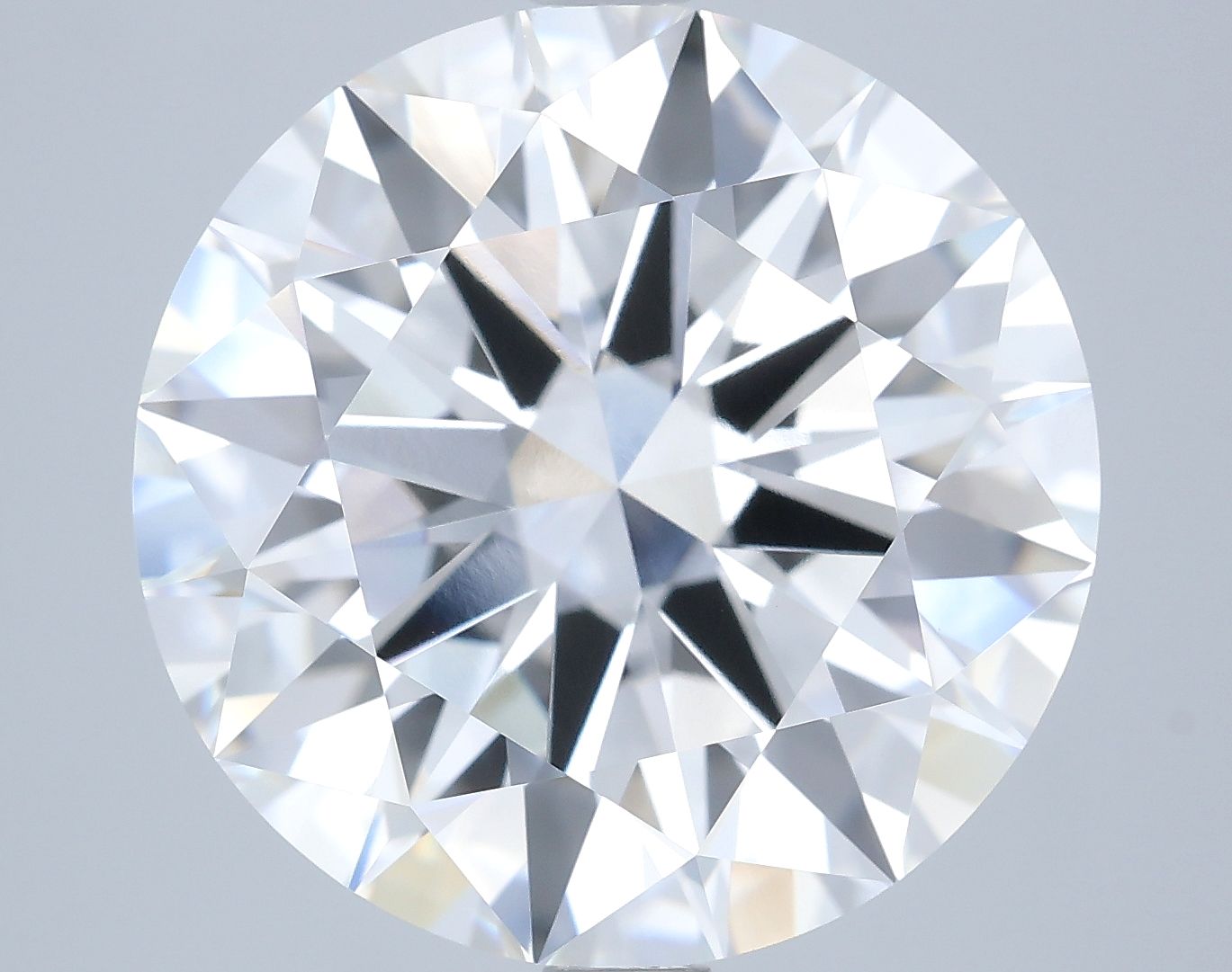 7.04 ct. round Lab Grown Diamond front image