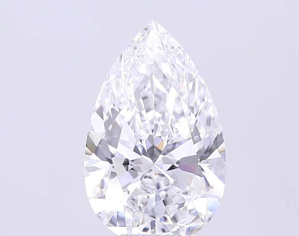 3.70 ct. pear Lab Grown Diamond front image
