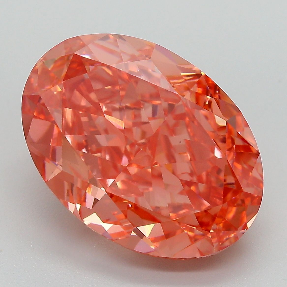 10.01 ct. oval Lab Grown Diamond front image