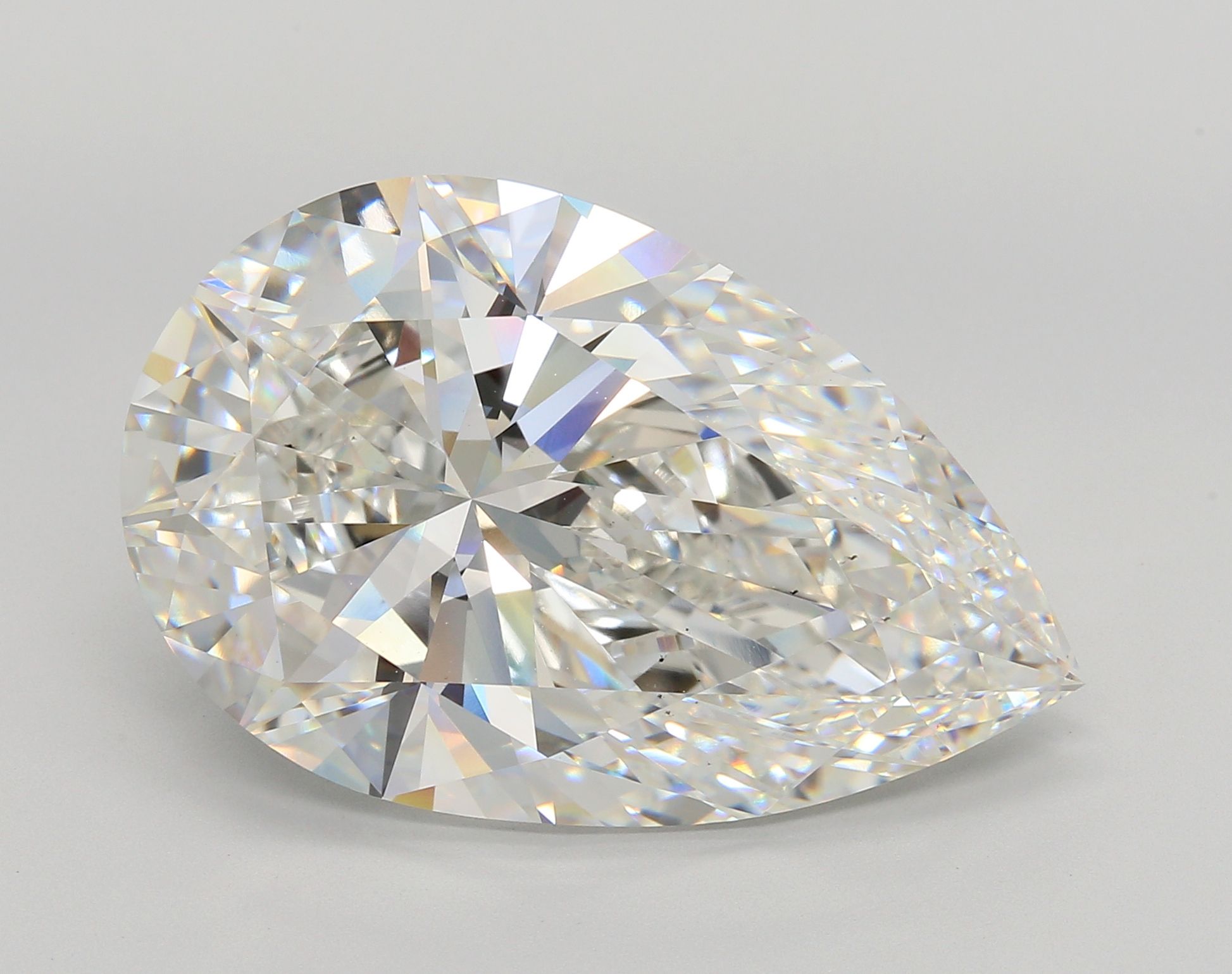 21.10 ct. pear Lab Grown Diamond front image
