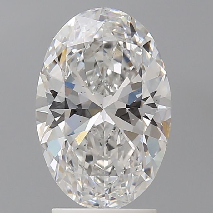 2.60 ct. oval Lab Grown Diamond front image