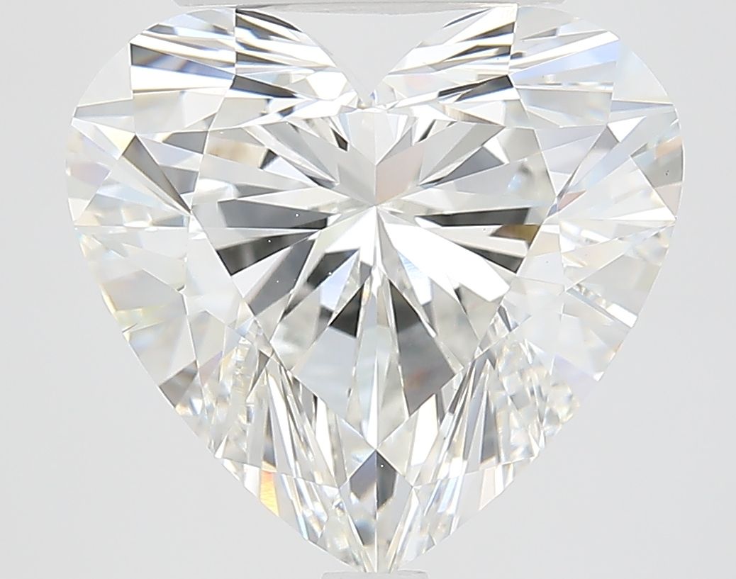 5.60 ct. heart Lab Grown Diamond front image