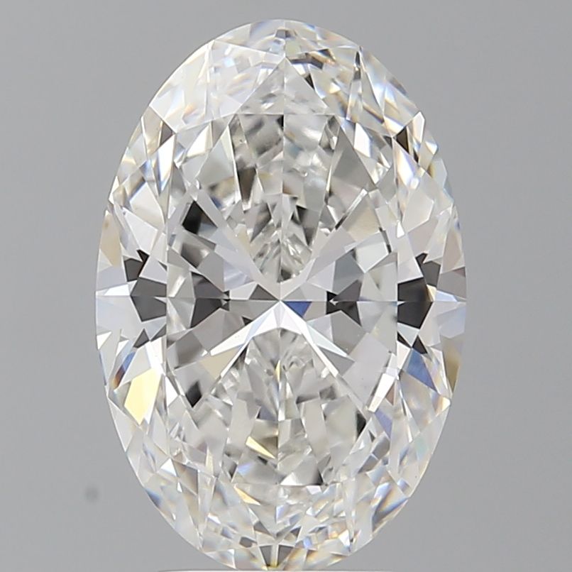 4.57 ct. oval Lab Grown Diamond front image