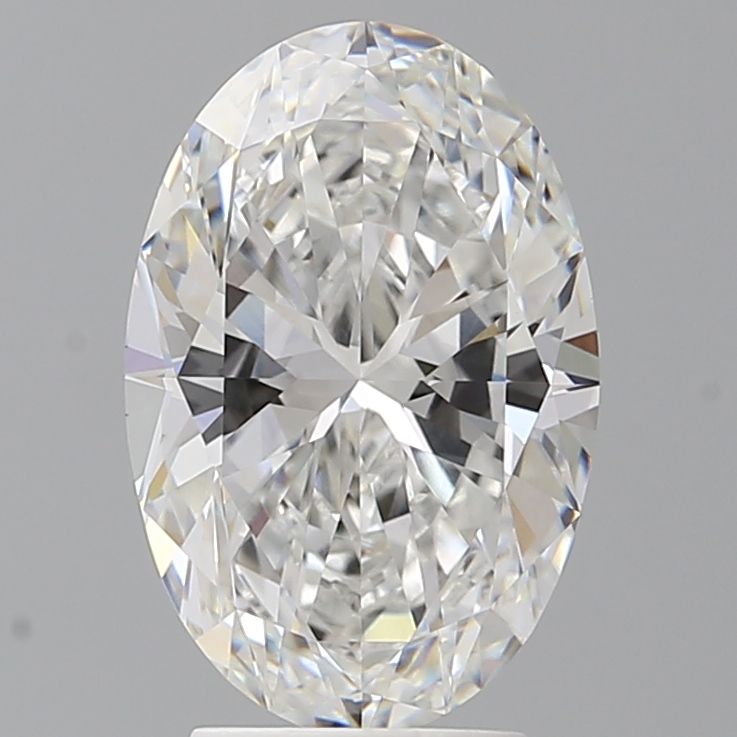 3.55 ct. oval Lab Grown Diamond front image