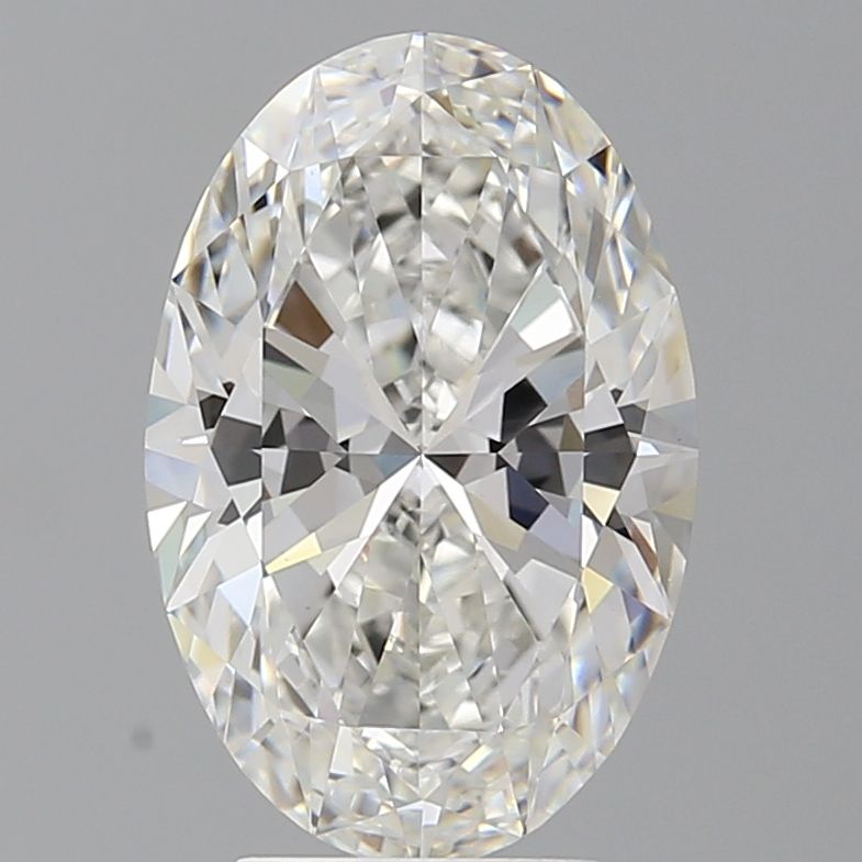 4.08 ct. oval Lab Grown Diamond front image