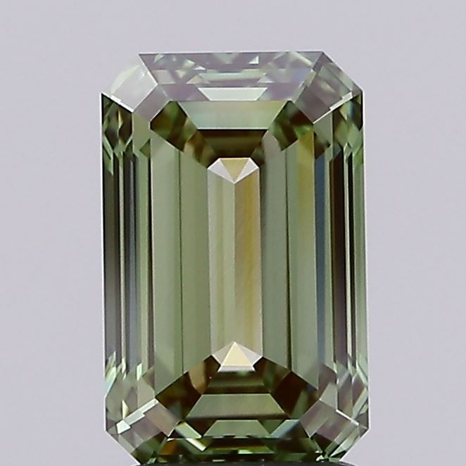 2.05 ct. emerald Lab Grown Diamond front image