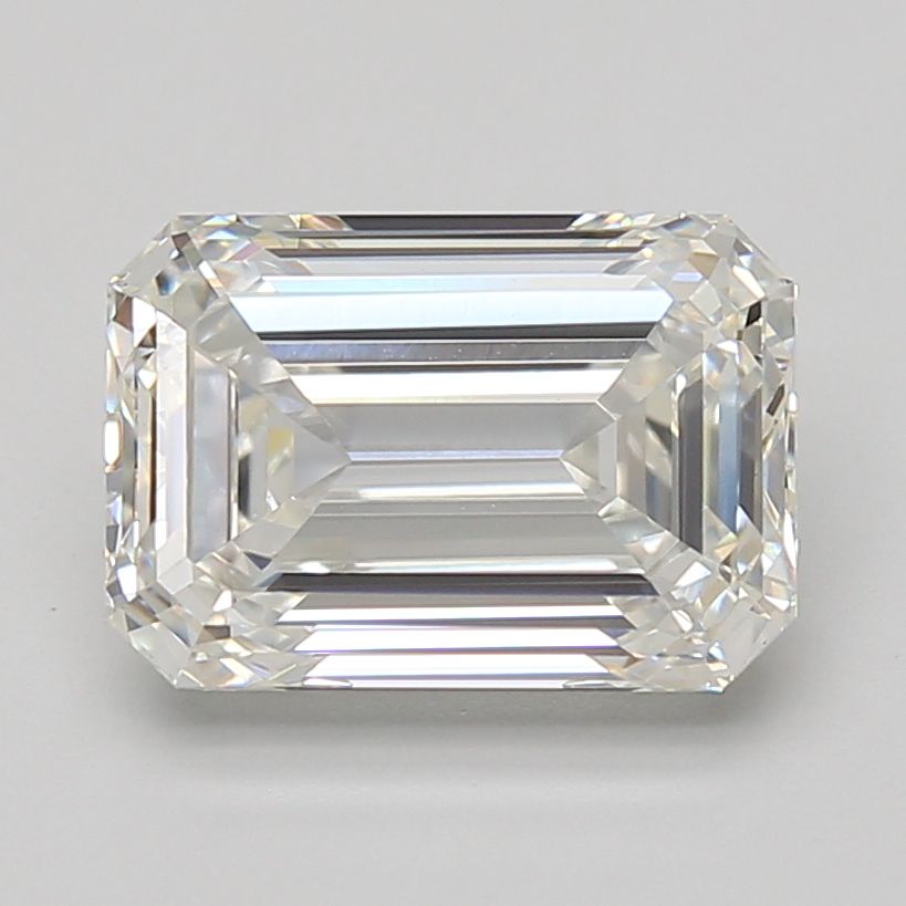 4.06 ct. emerald Lab Grown Diamond front image