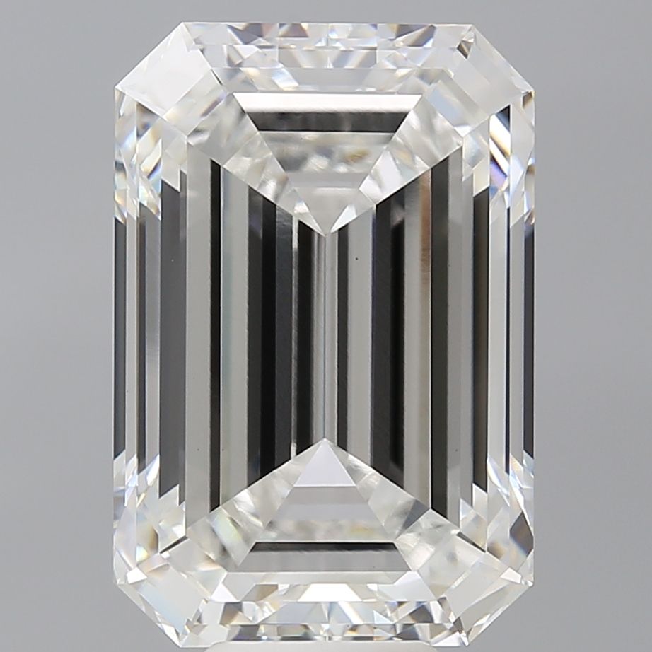 11.10 ct. emerald Lab Grown Diamond front image