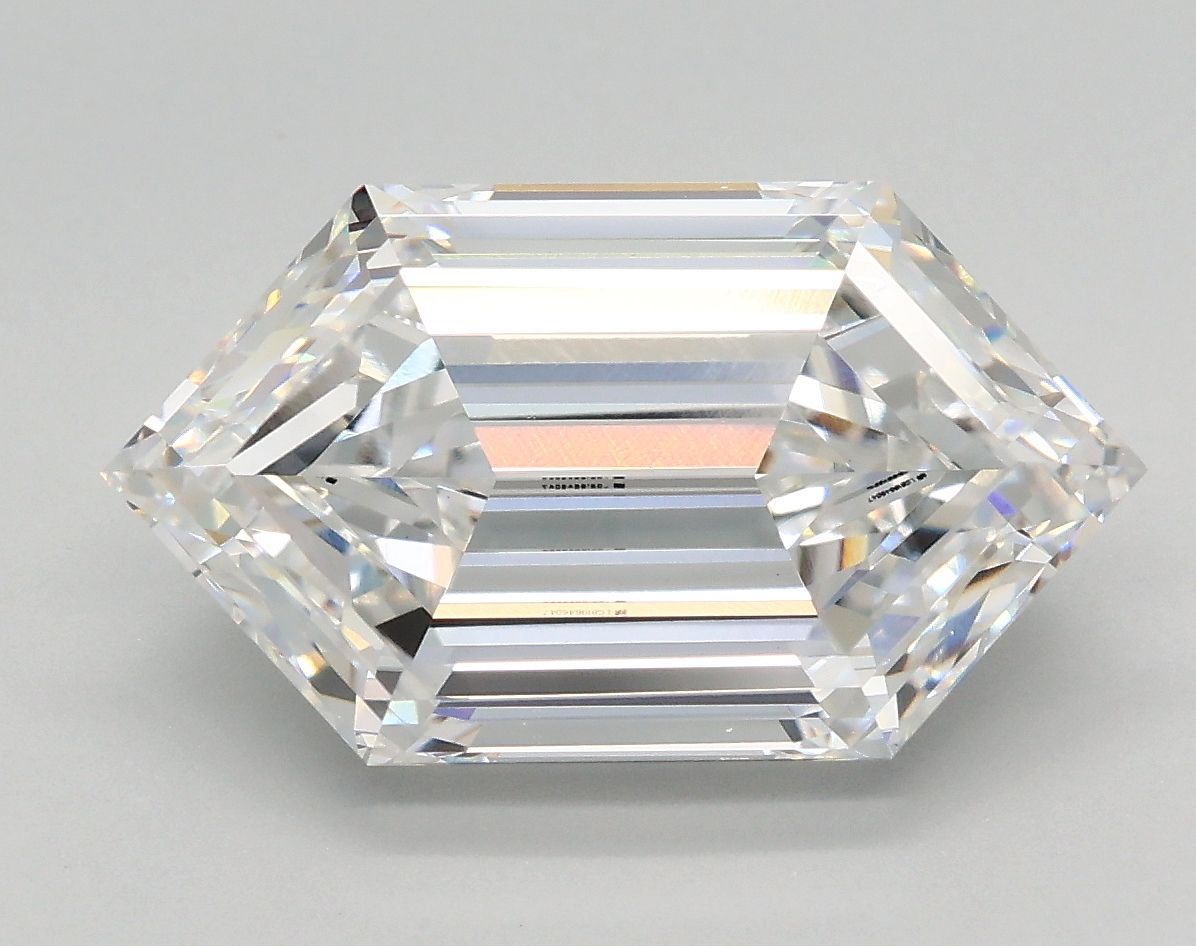 4.34 ct lab-grown Hexagonal Diamond