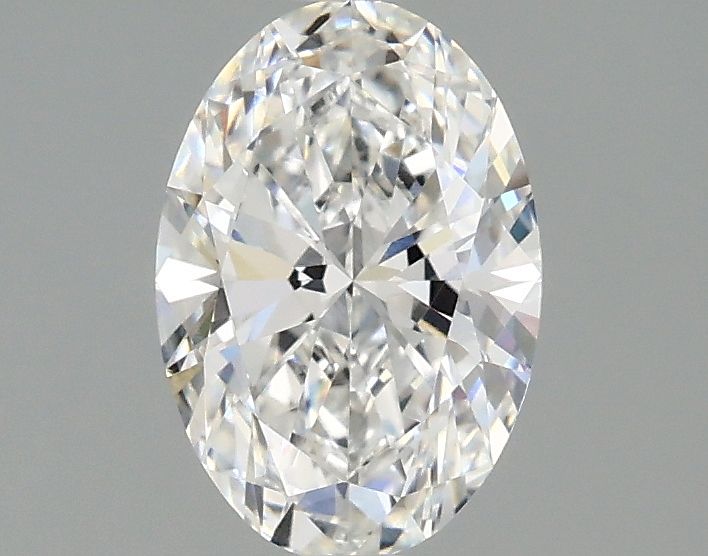 1.10 ct. oval Lab Grown Diamond front image