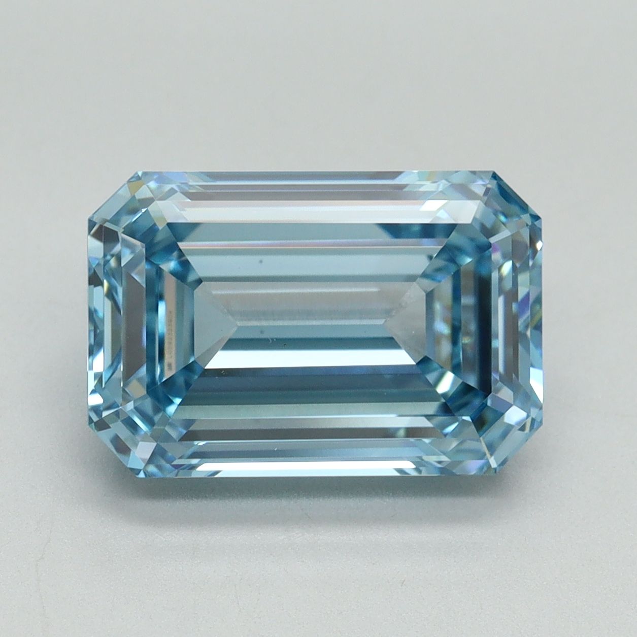 5.12 ct. emerald Lab Grown Diamond front image