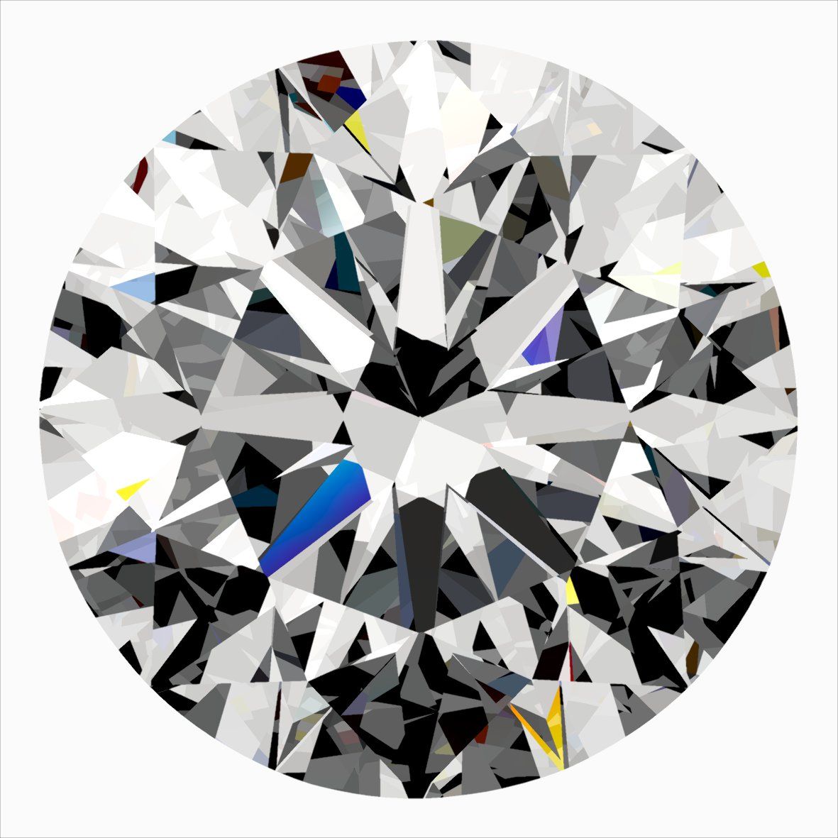 0.33 ct Round diamond