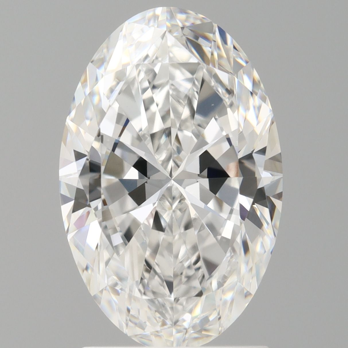 2.09 ct. oval Lab Grown Diamond front image