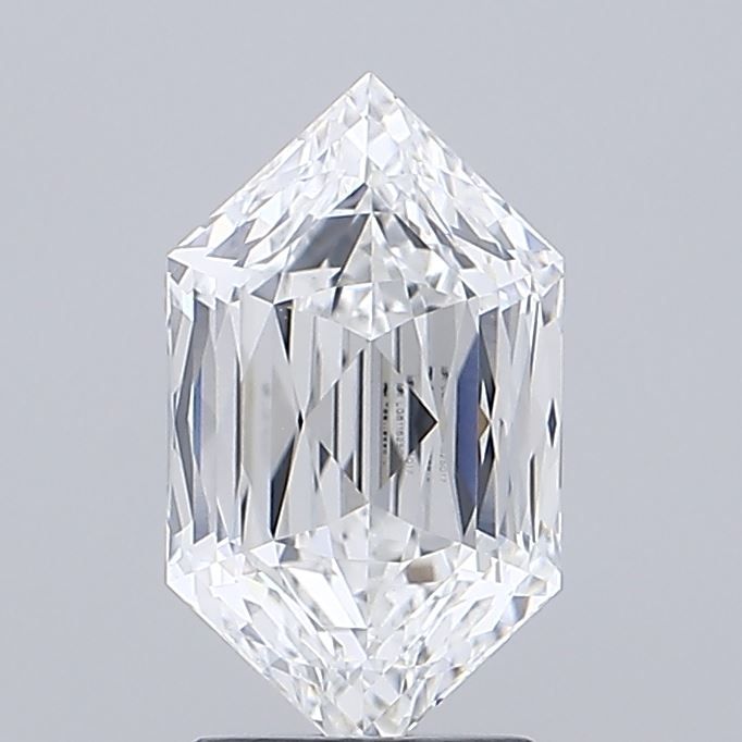 2.54 ct lab-grown Hexagonal Diamond