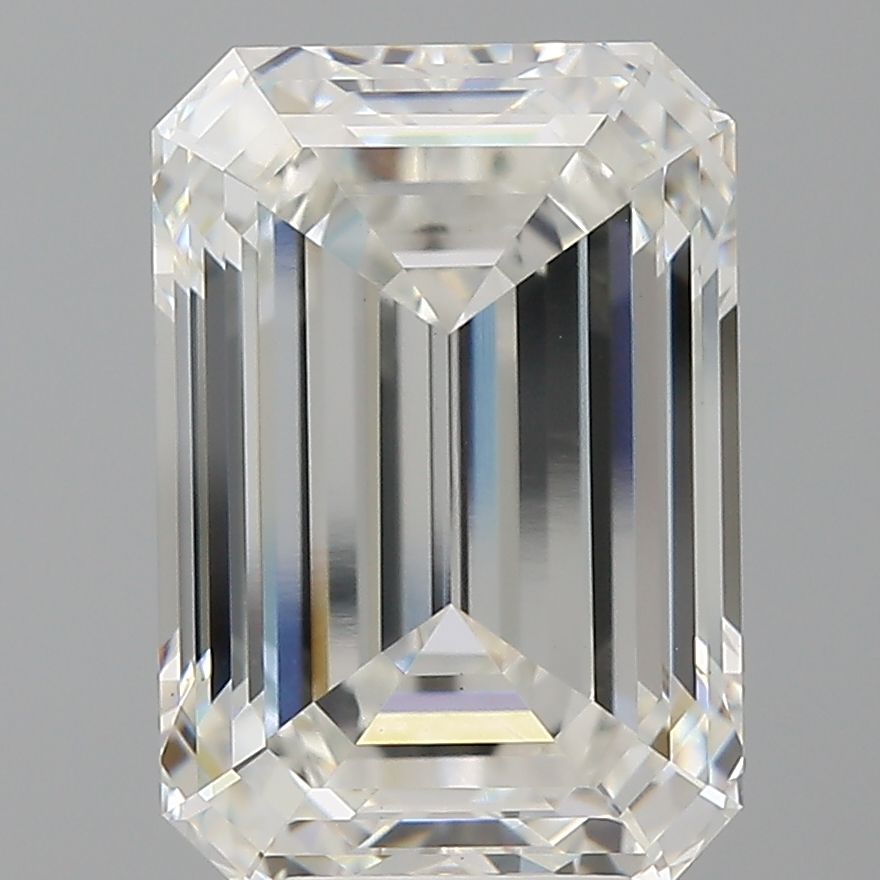 6.59 ct. emerald Lab Grown Diamond front image