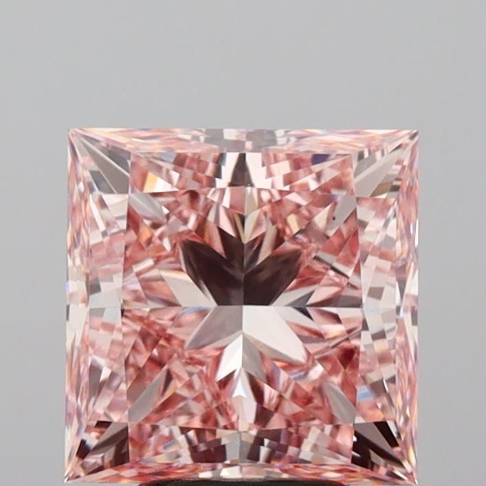5.02 ct. princess Lab Grown Diamond front image