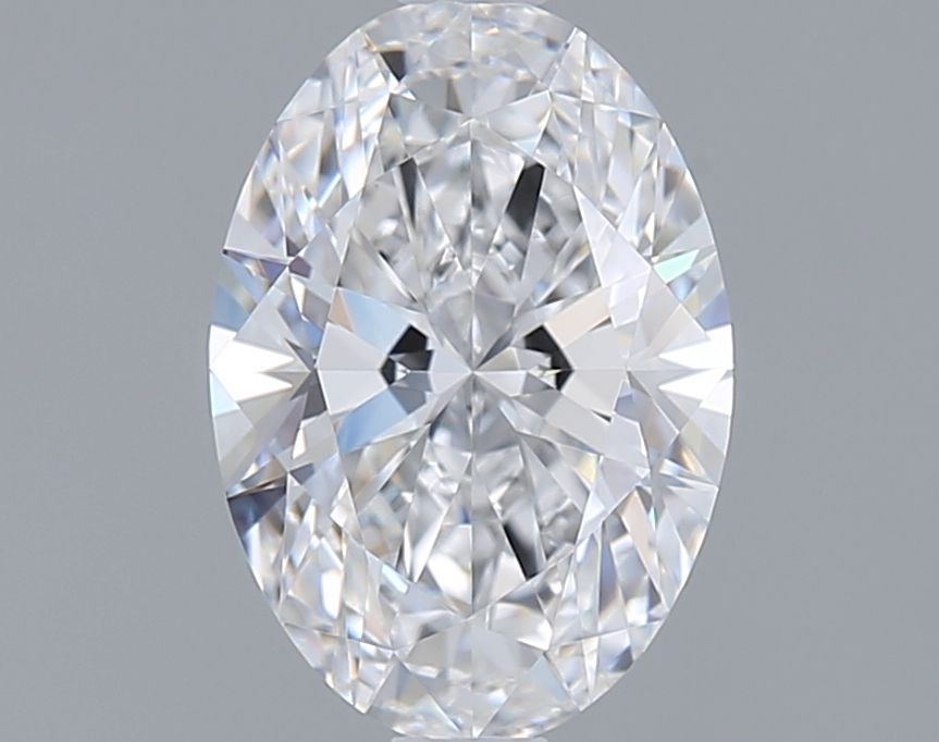 1.30 ct. oval Lab Grown Diamond front image