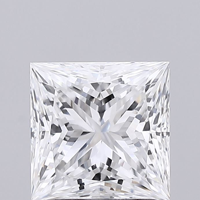 1.56 ct. princess Lab Grown Diamond front image