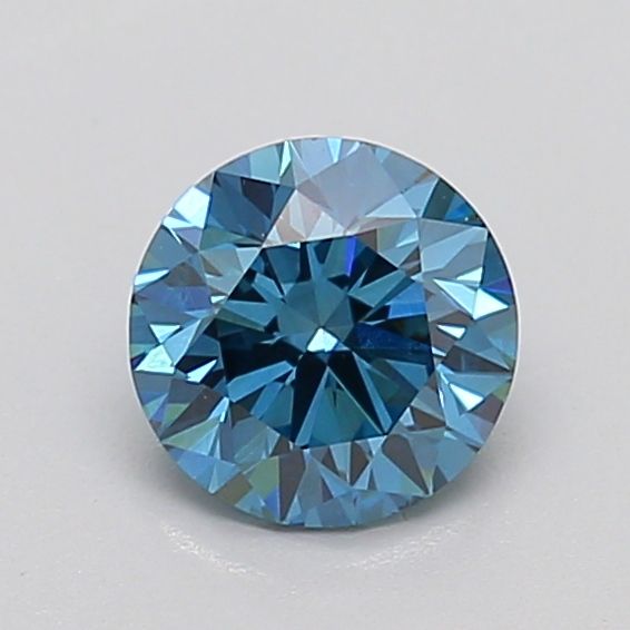 0.75 CT Fancy Vivid Blue ROUND