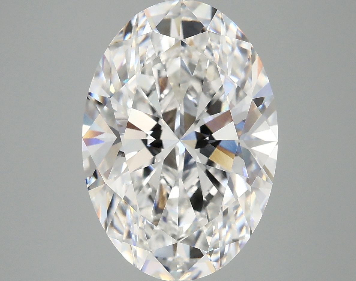 5.00 ct. oval Lab Grown Diamond front image