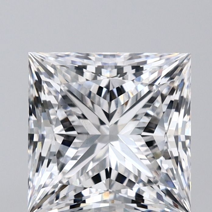 3.08 ct. princess Lab Grown Diamond front image