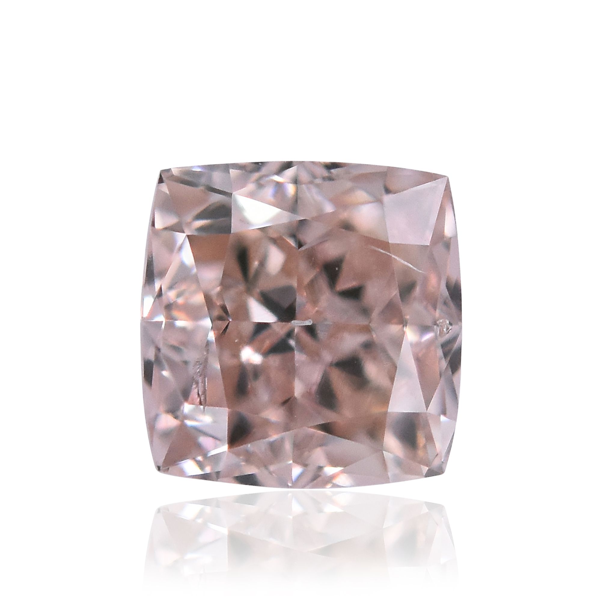 Diament 0.3 ct Fancy Brownish Pink/SI2