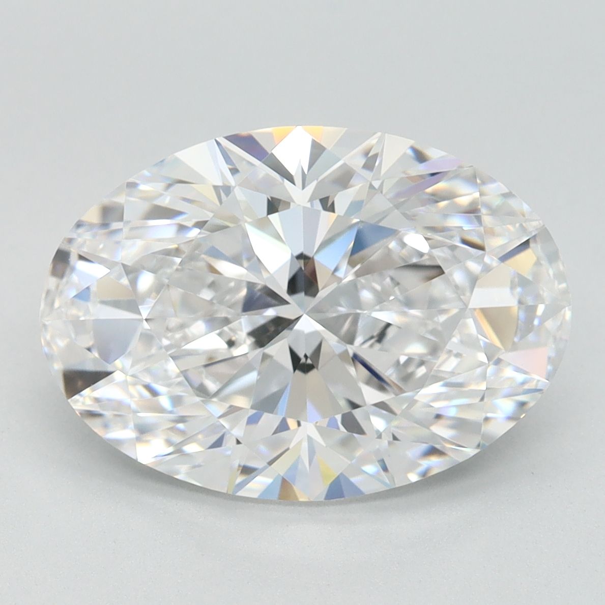 3.71 ct. oval Lab Grown Diamond front image