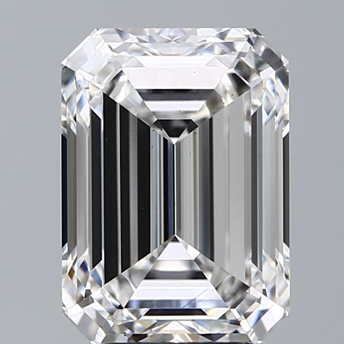 4.52 ct. emerald Lab Grown Diamond front image